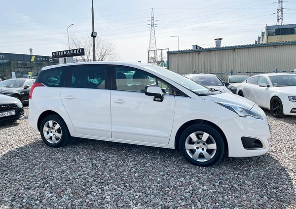 Peugeot 5008 cena 43900 przebieg: 181600, rok produkcji 2015 z Sanok małe 781